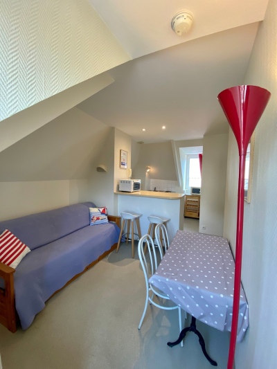 Salon de l'appartement salon appartement port blanc à dinard